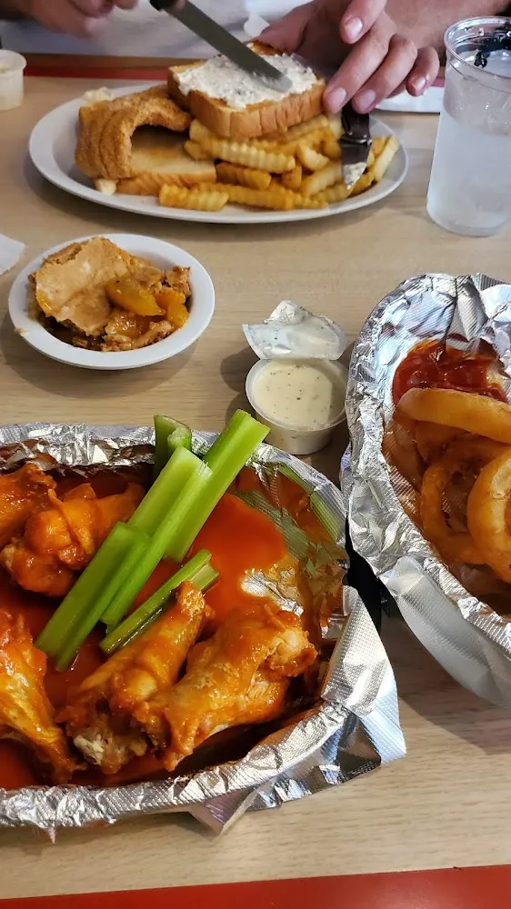 Hot Wings and Onion Rings